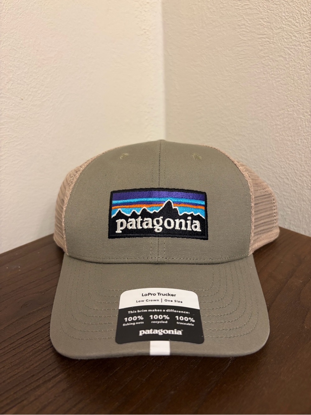 Patagonia LoPro Trucker Hat P-6 Garden Green SnapBack NWT